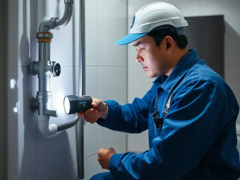 定期メンテナンス作業風景